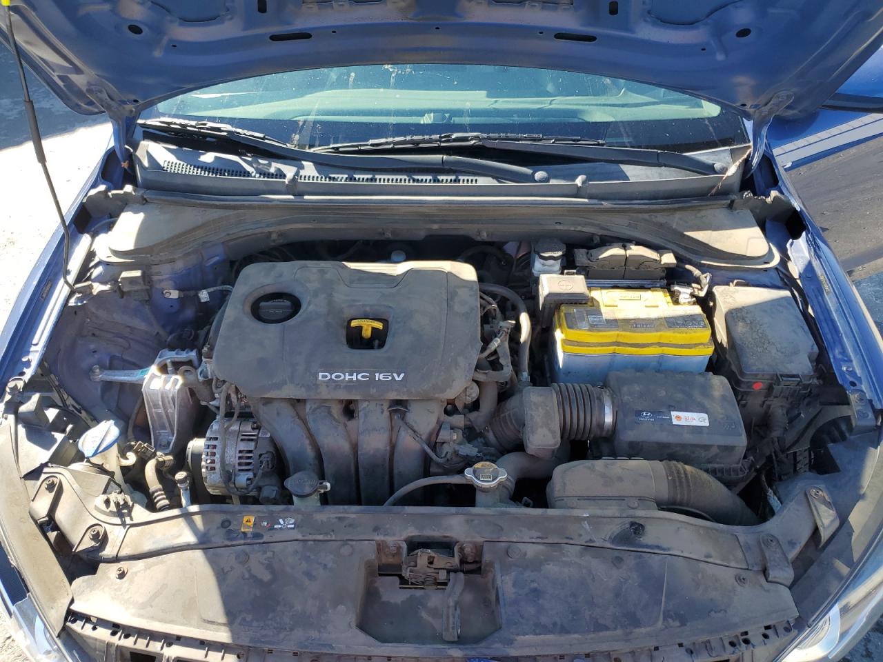 2018 Hyundai Elantra VIN 5NPD74LF9JH296872 Copart auction photo, front end damage thumbnail 13