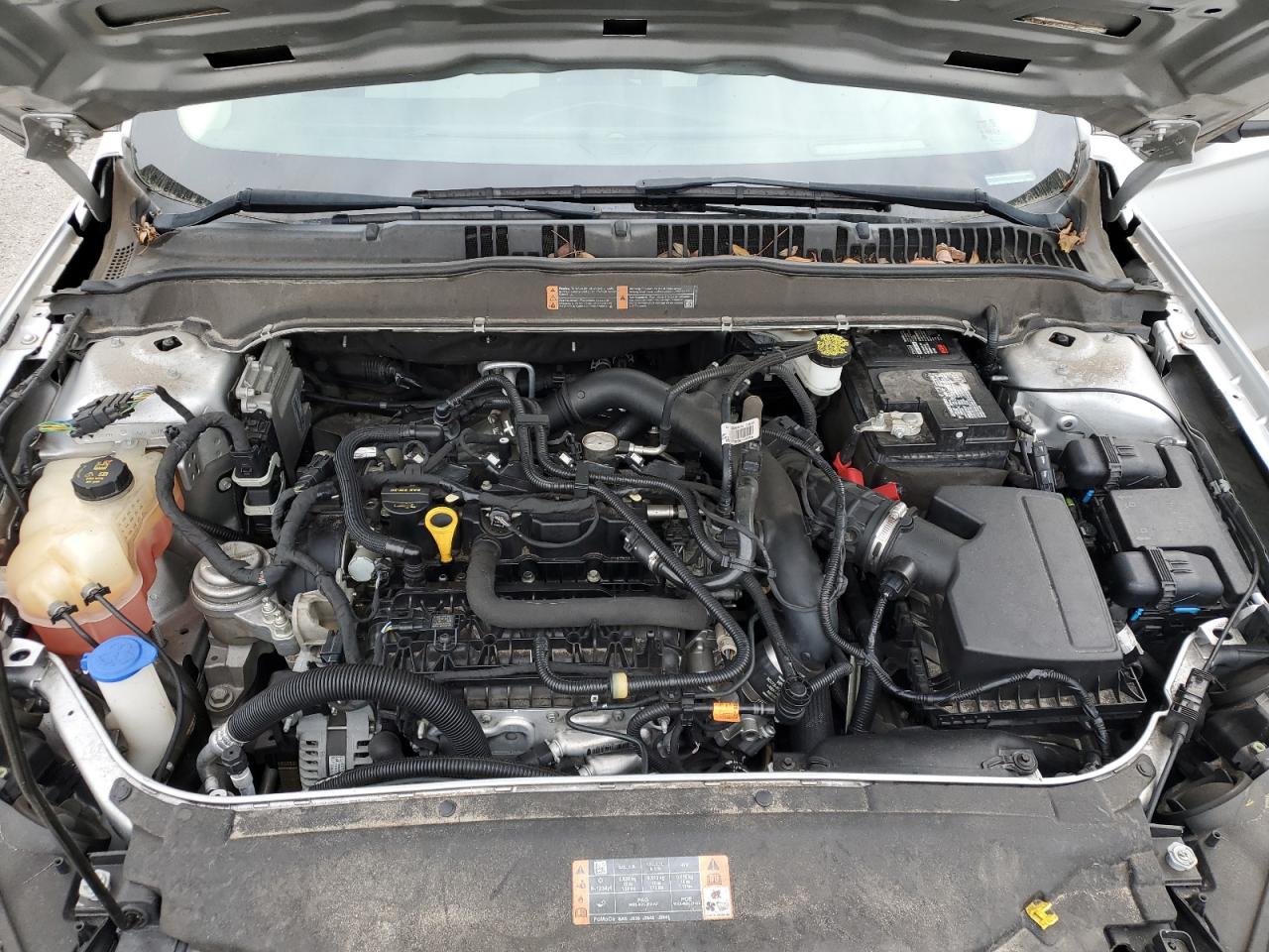 2019 Ford Fusion VIN 3FA6P0HD2KR162122 Copart auction photo, rear end damage thumbnail 11