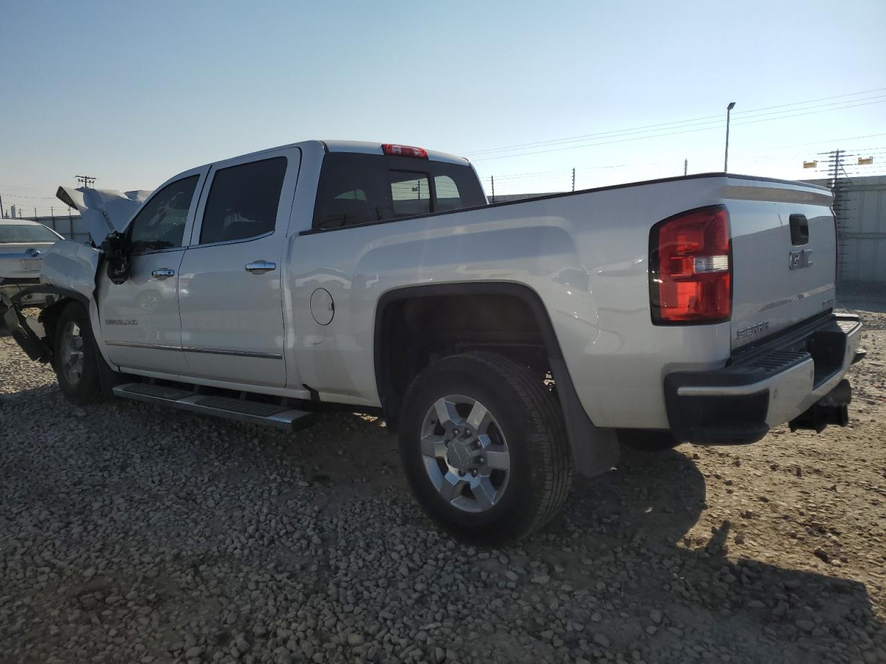 2018 GMC Sierra VIN 1GT42YEY7JF257096 Copart auction photo, front end damage thumbnail 2