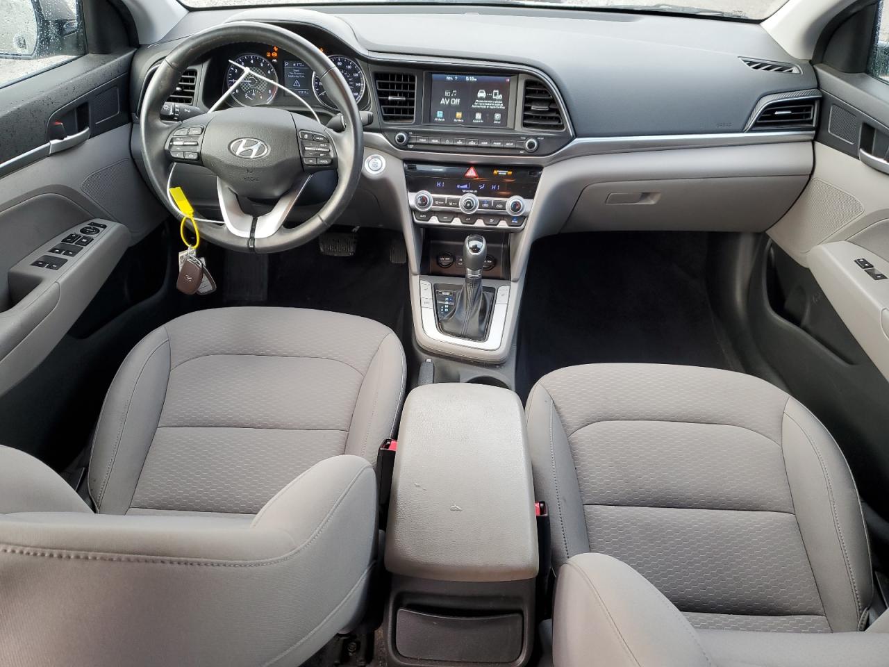 2020 Hyundai Elantra VIN KMHD84LF5LU099361 Copart auction photo, rear end damage thumbnail 8