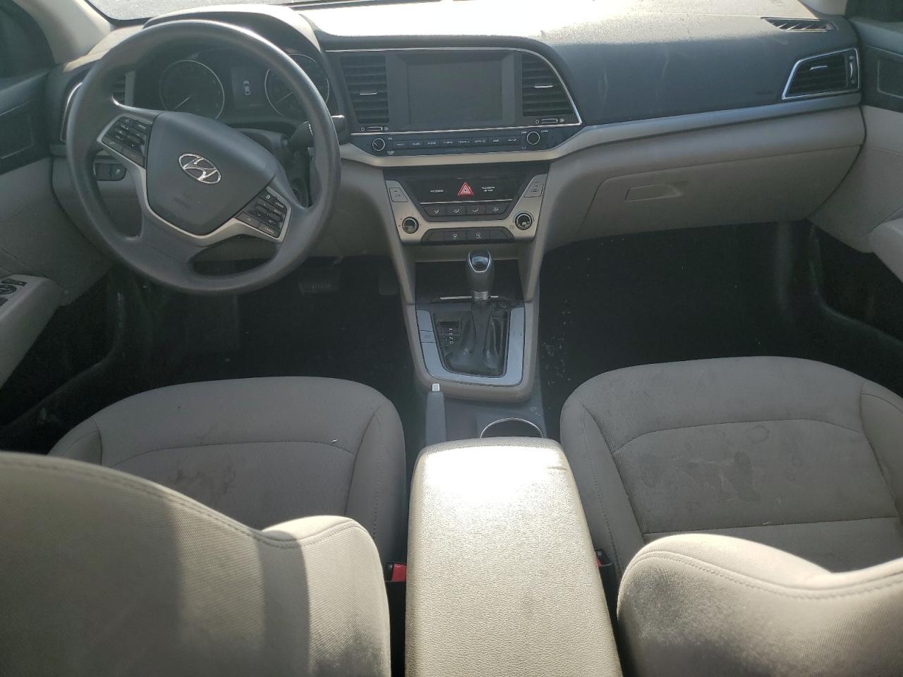 2018 Hyundai Elantra VIN 5NPD84LF1JH307053 Copart auction photo, rear end / front end damage thumbnail 8