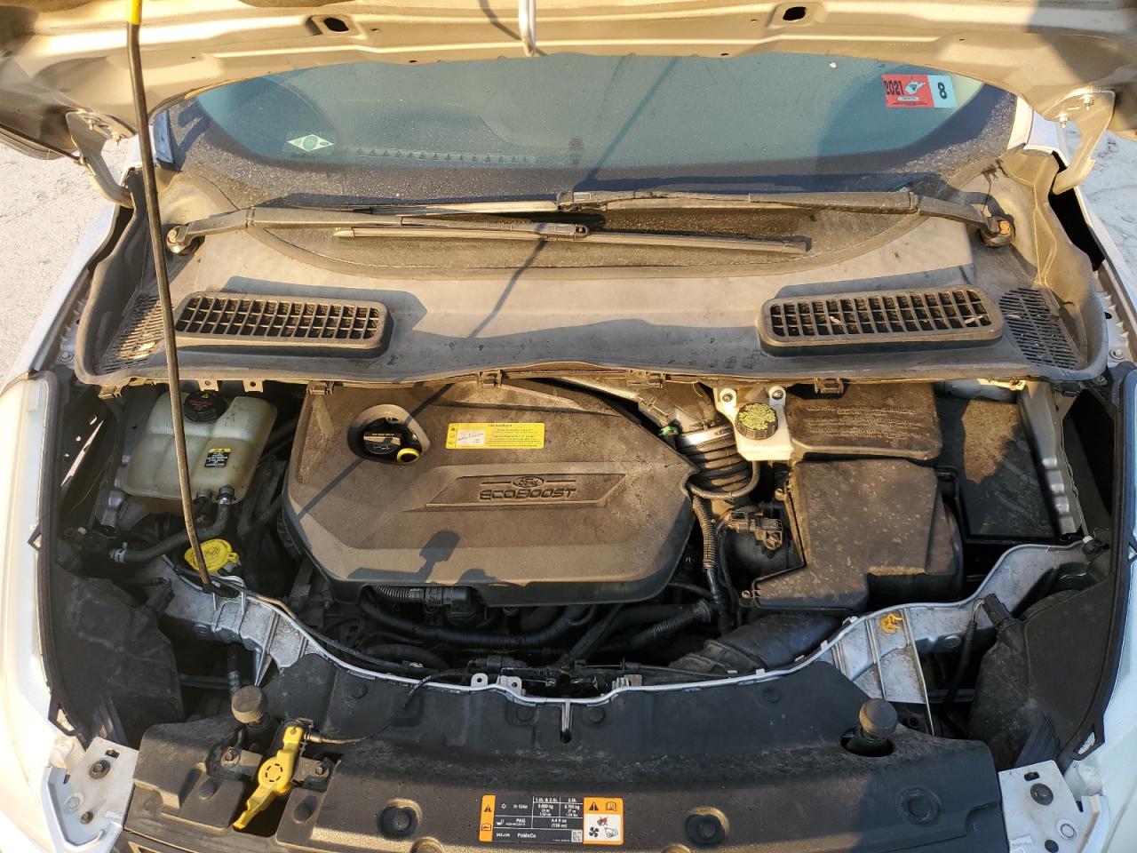 2013 Ford Escape VIN 1FMCU9GXXDUD08392 Copart auction photo, side / front end damage thumbnail 13