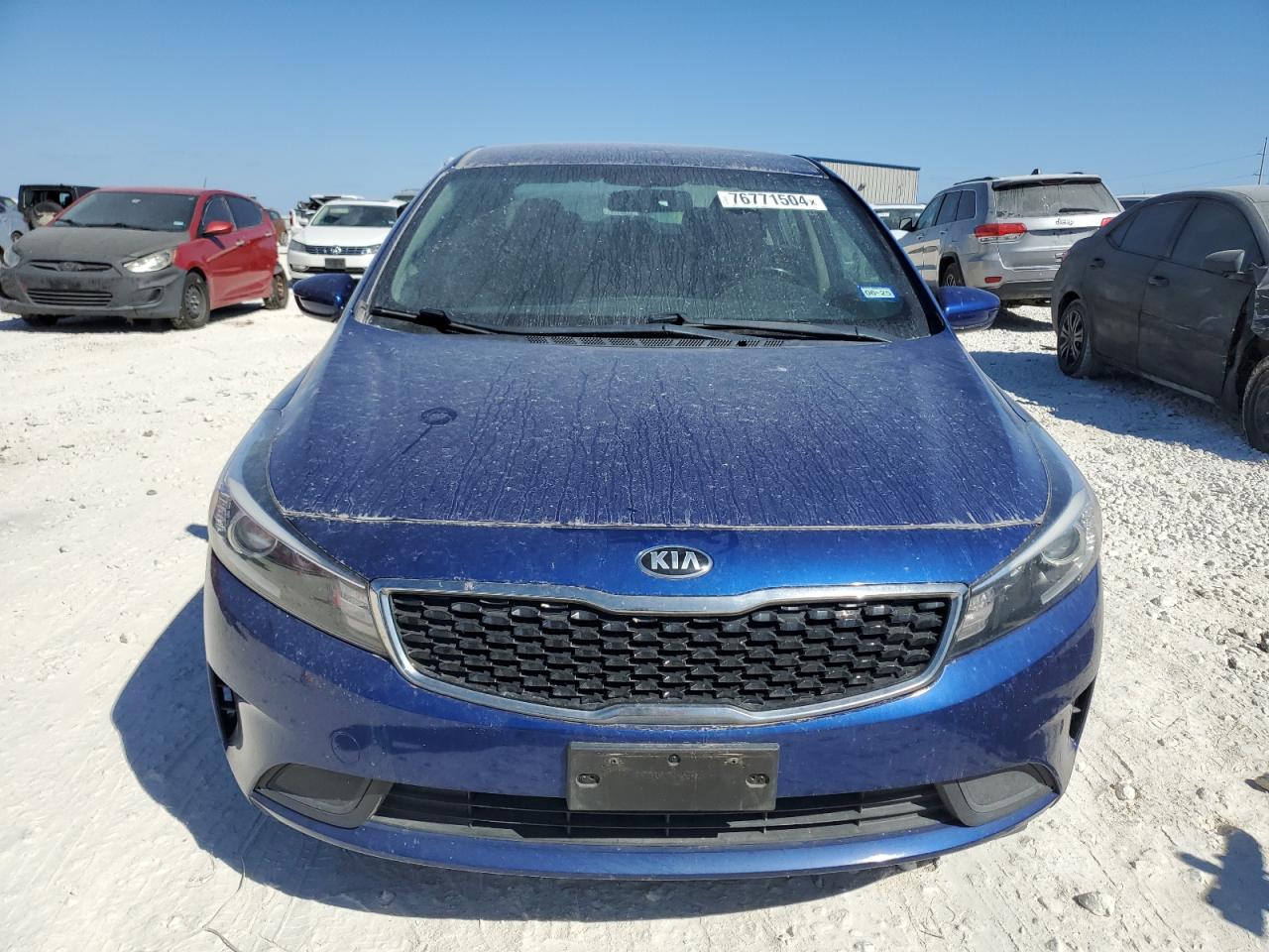 2017 KIA Forte VIN 3KPFL4A75HE098871 Copart auction photo, hail / minor dent/scratches damage thumbnail 5