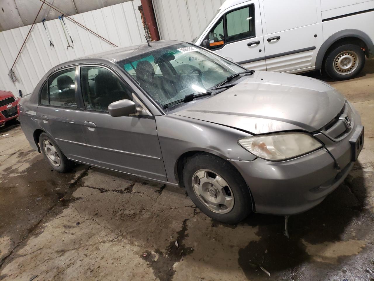 2004 Honda Civic VIN JHMES96634S003015 Copart auction photo, front end damage thumbnail 4