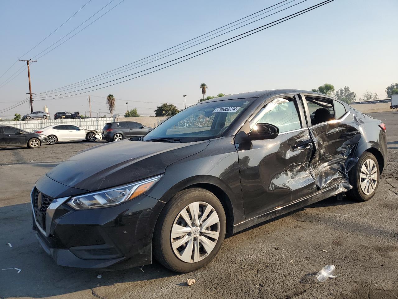 2022 Nissan Sentra VIN 3N1AB8BV0NY310591