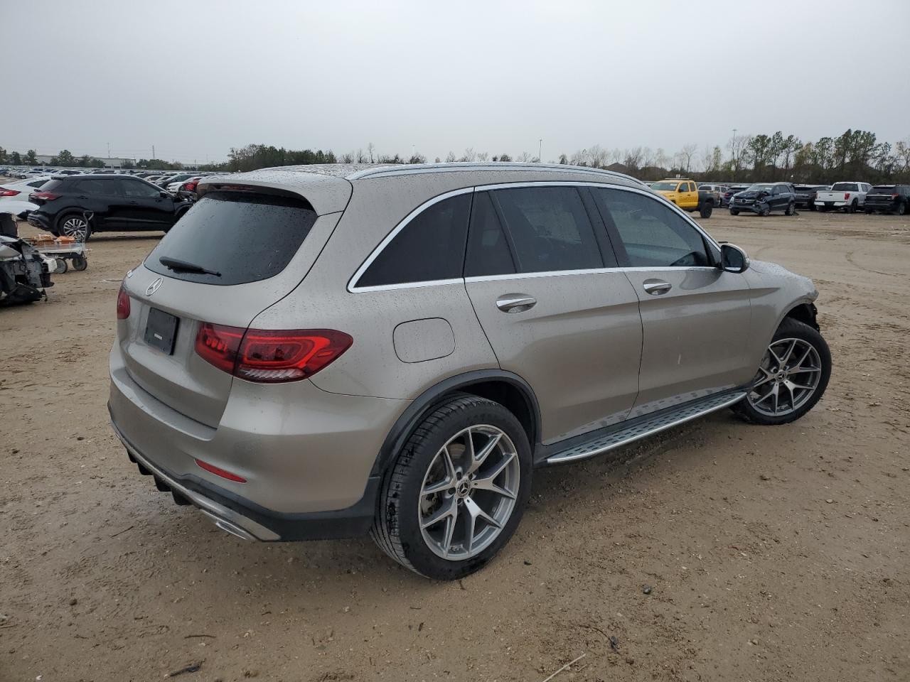 2020 Mercedes-Benz GLC VIN WDC0G8DB4LF704428 Copart auction photo, front end / undercarriage damage thumbnail 3