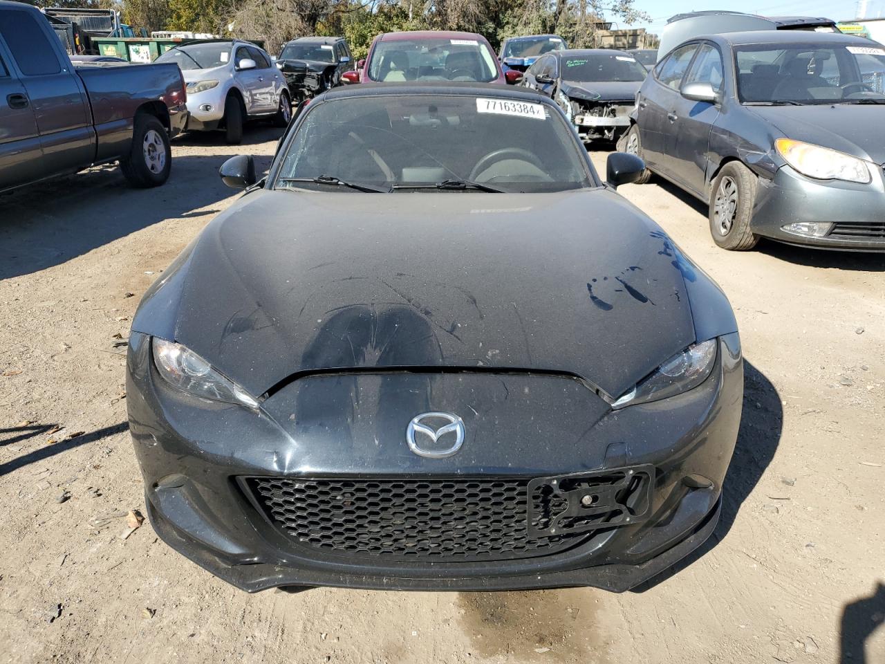 2016 Mazda MX-5 VIN JM1NDAC71G0101700 Copart auction photo, side / front end damage thumbnail 5