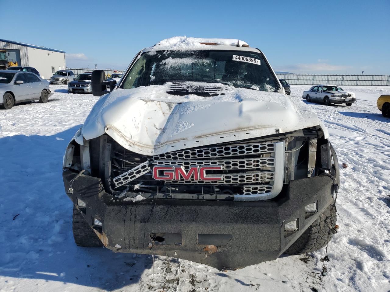 2012 GMC Sierra VIN 1GT125E85CF127550 Copart auction photo, front end / side damage thumbnail 5