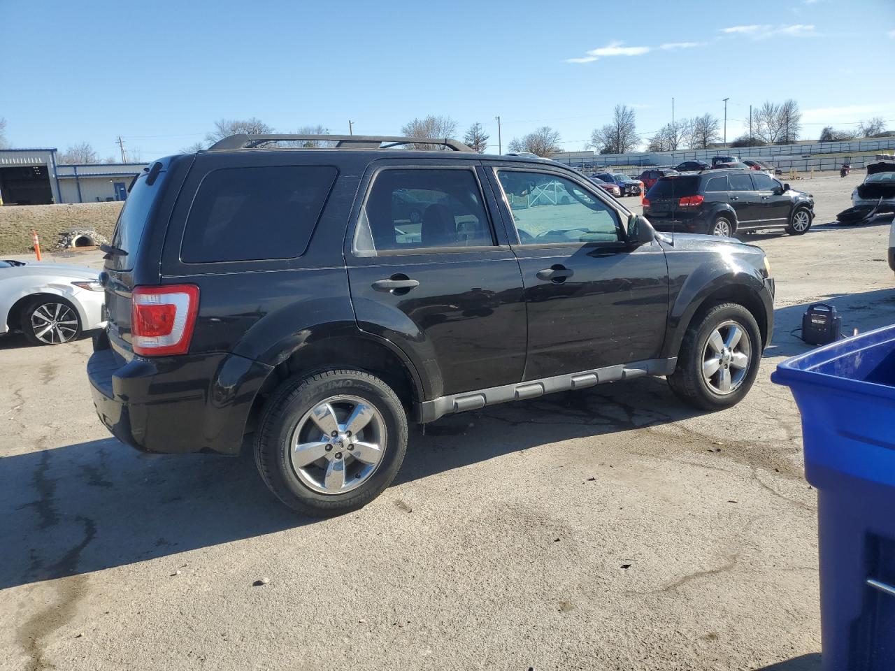 2011 Ford Escape VIN 1FMCU0D73BKA73780 Copart auction photo, mechanical damage thumbnail 3