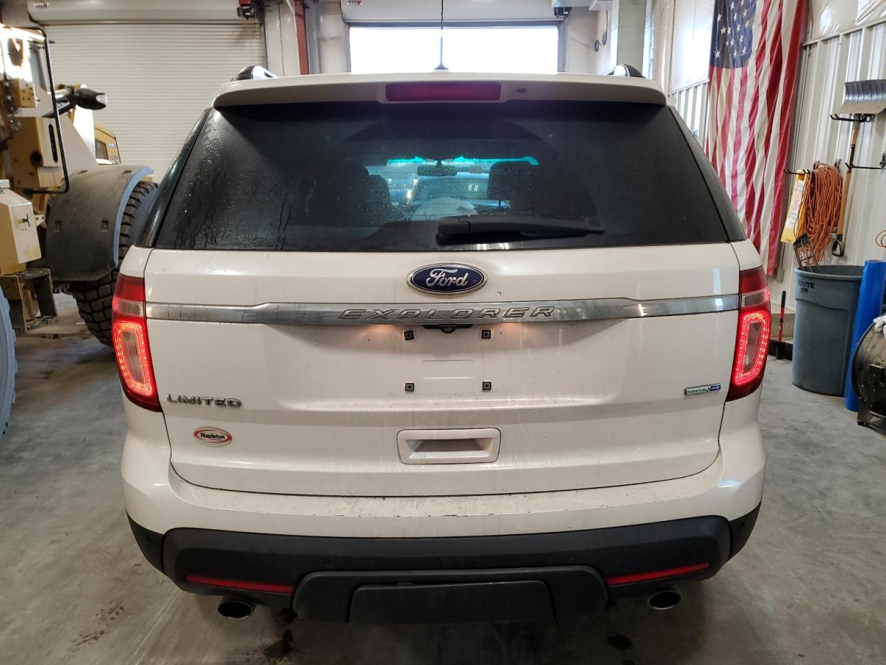 2014 Ford Explorer VIN 1FM5K8F89EGB72100 Copart auction photo, front end damage thumbnail 6