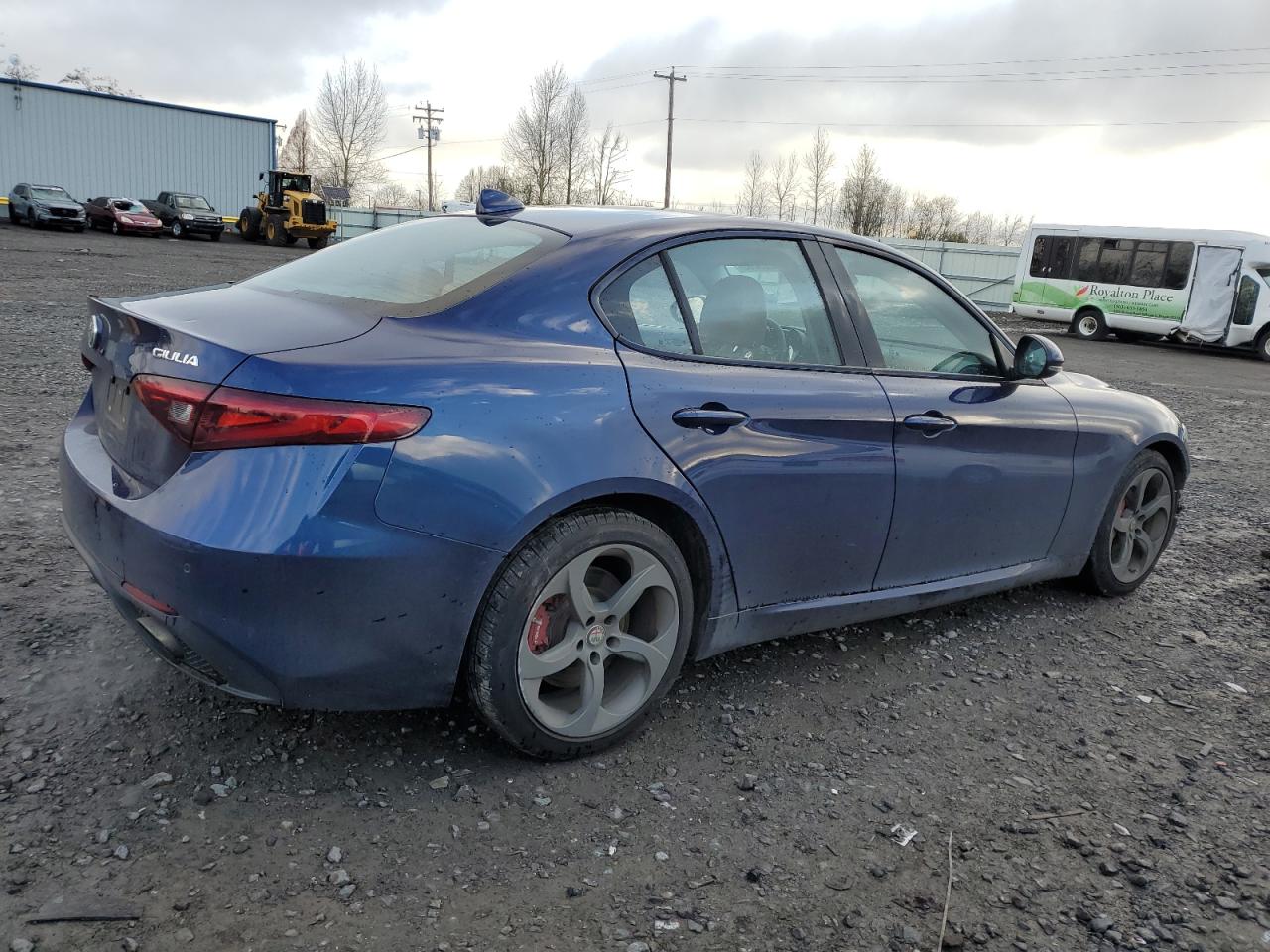 2017 Alfa Romeo Giulia VIN ZARFAEEN9H7557264 Copart auction photo, front end damage thumbnail 3