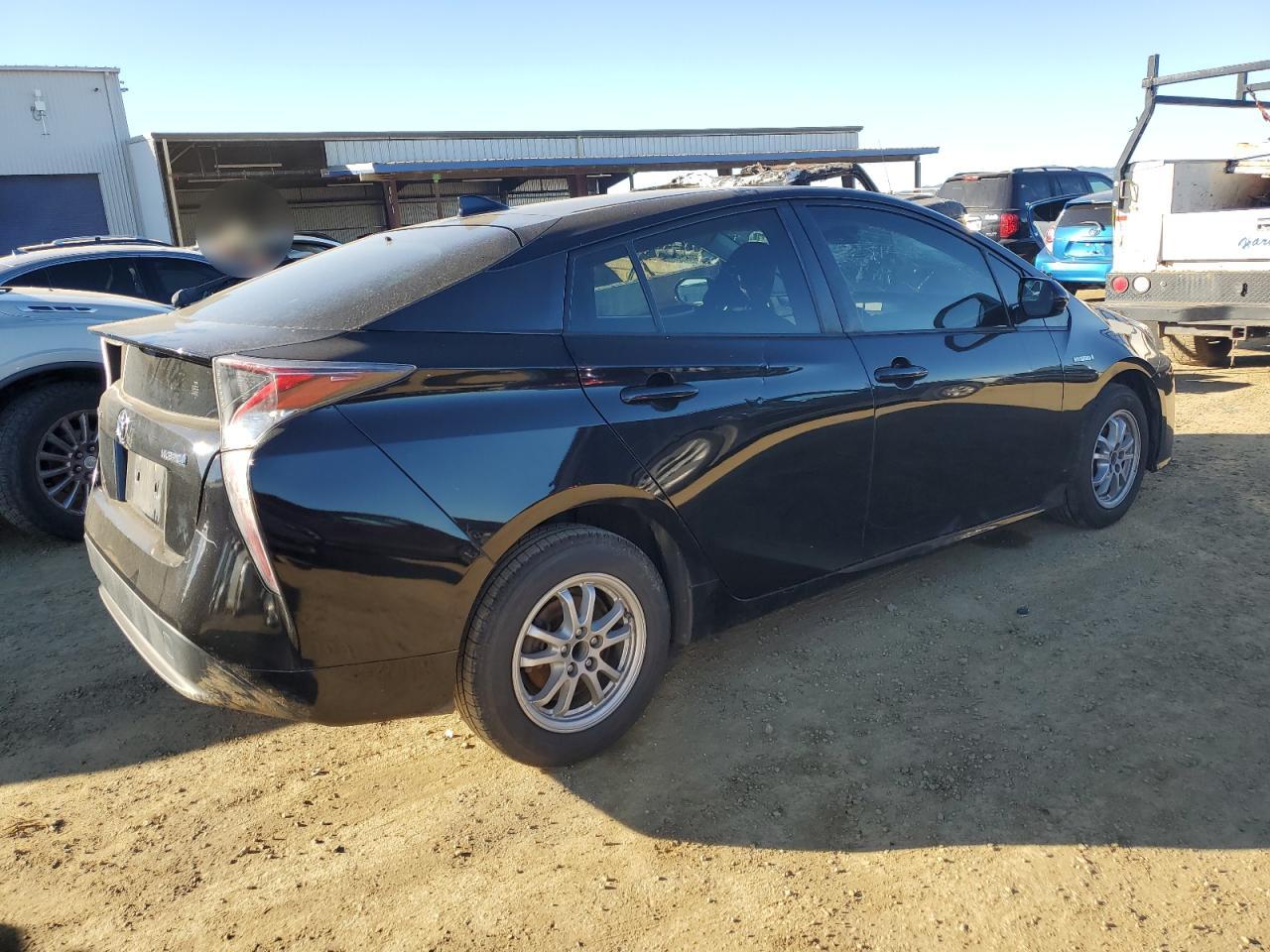 2016 Toyota Prius VIN JTDKARFU7G3513209 Copart auction photo, all over damage thumbnail 3