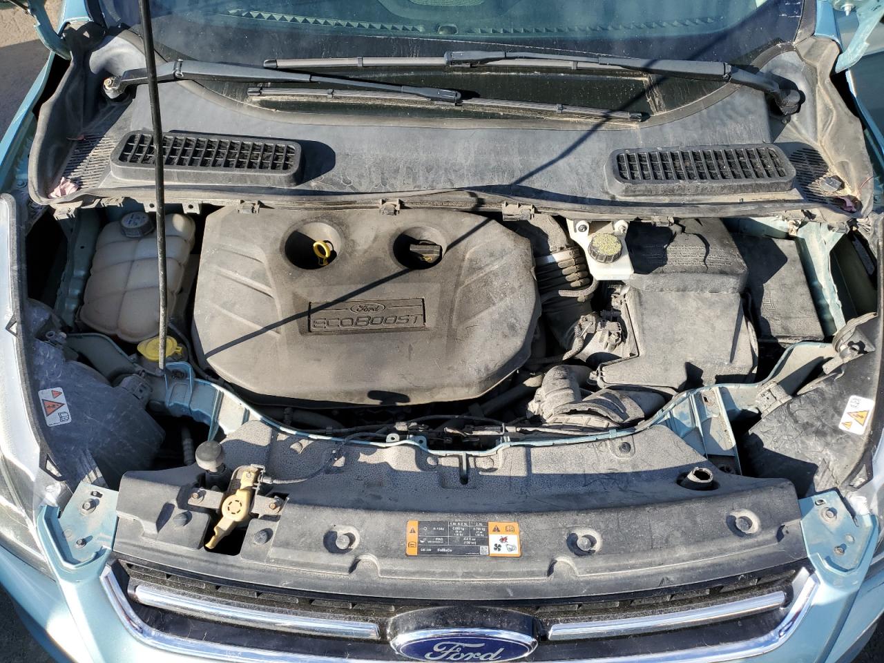 2013 Ford Escape VIN 1FMCU9J93DUD46850 Copart auction photo, minor dent/scratches damage thumbnail 12