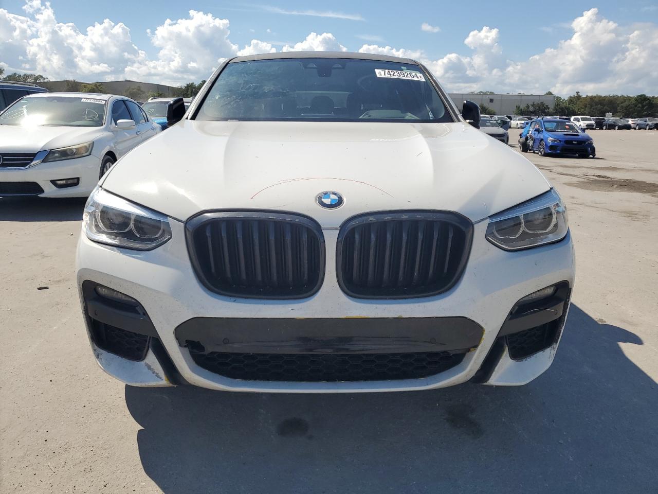 2020 BMW X4 VIN 5UX2V1C04LLZ32697 Copart auction photo, rear end damage thumbnail 5