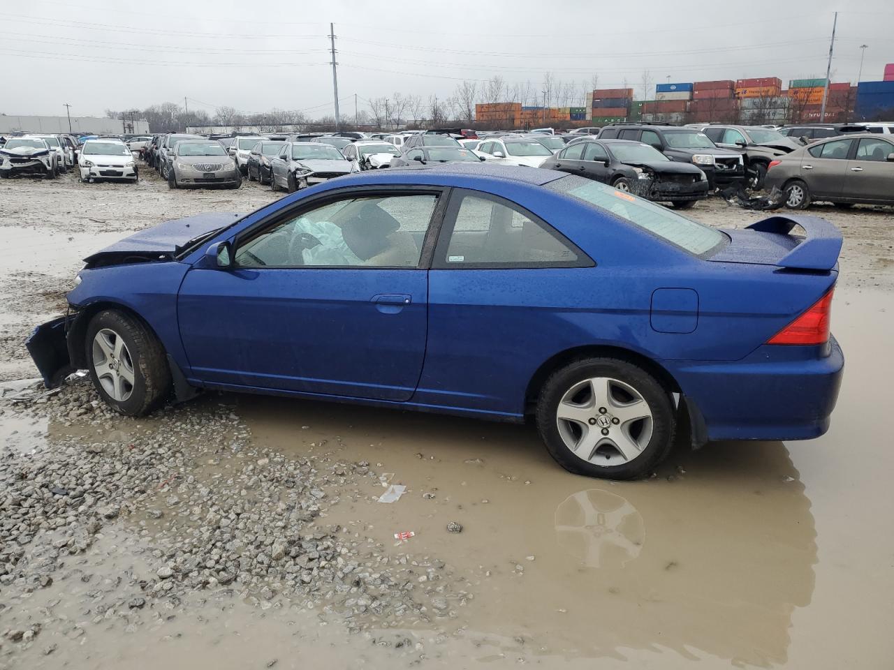 2004 Honda Civic VIN 1HGEM229X4L023504 Copart auction photo, all over damage thumbnail 2