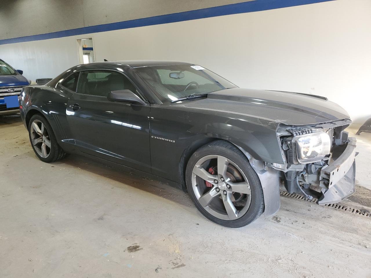 2012 Chevrolet Camaro VIN 2G1FB1E3XC9185237 Copart auction photo, front end / side damage thumbnail 4
