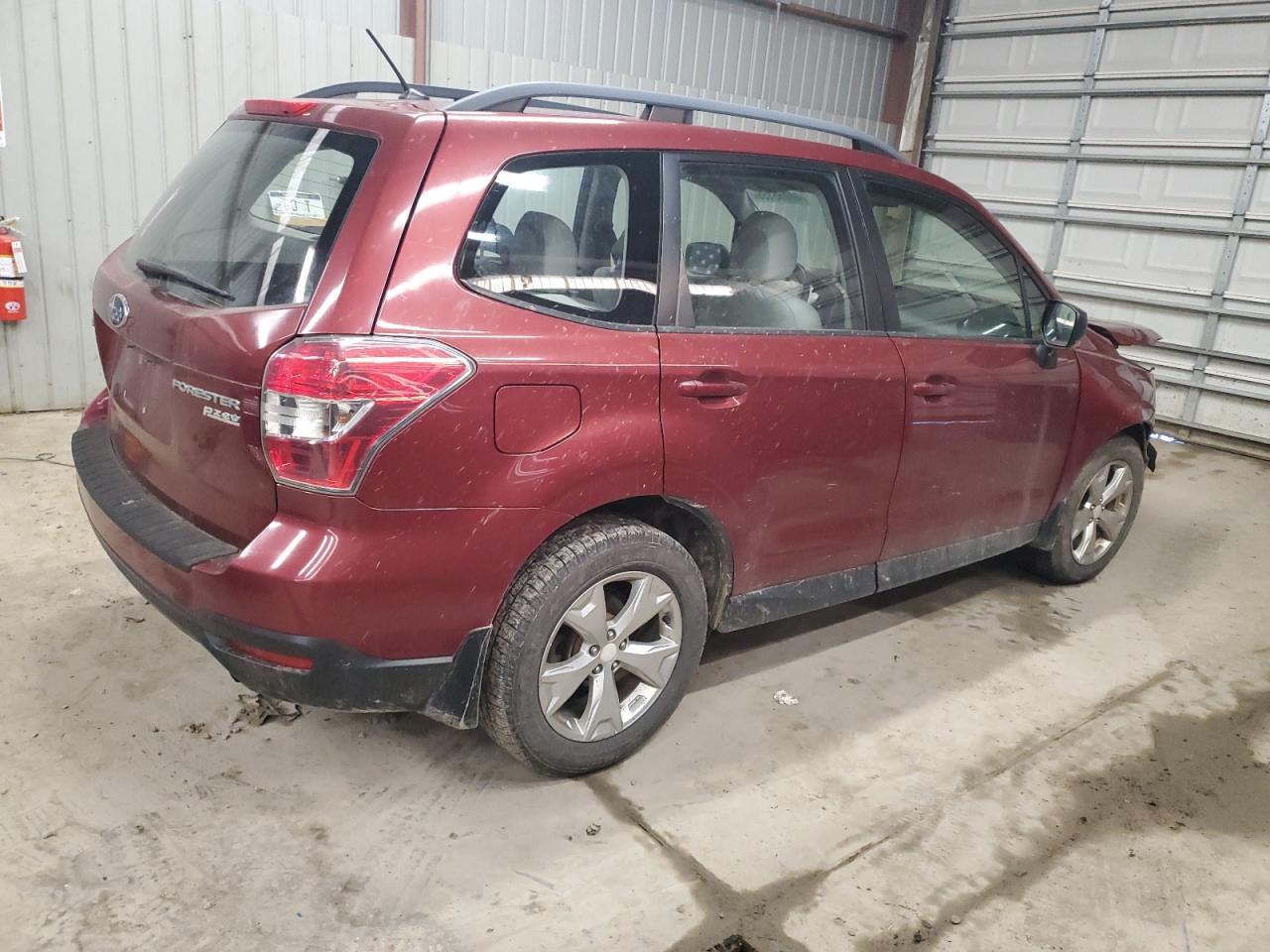 2015 Subaru Forester VIN JF2SJABC1FH819663 Copart auction photo, front end / mechanical damage thumbnail 3