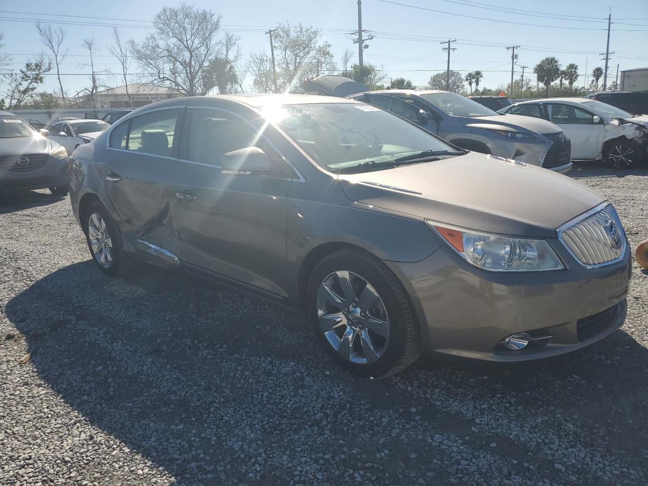2010 Buick LaCrosse VIN 1G4GE5EVXAF218149 Copart auction photo, side damage thumbnail 4
