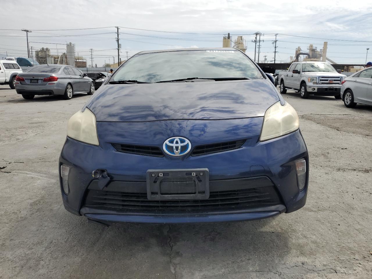 2013 Toyota Prius VIN JTDKN3DUXD1652066 Copart auction photo, rear end damage thumbnail 5