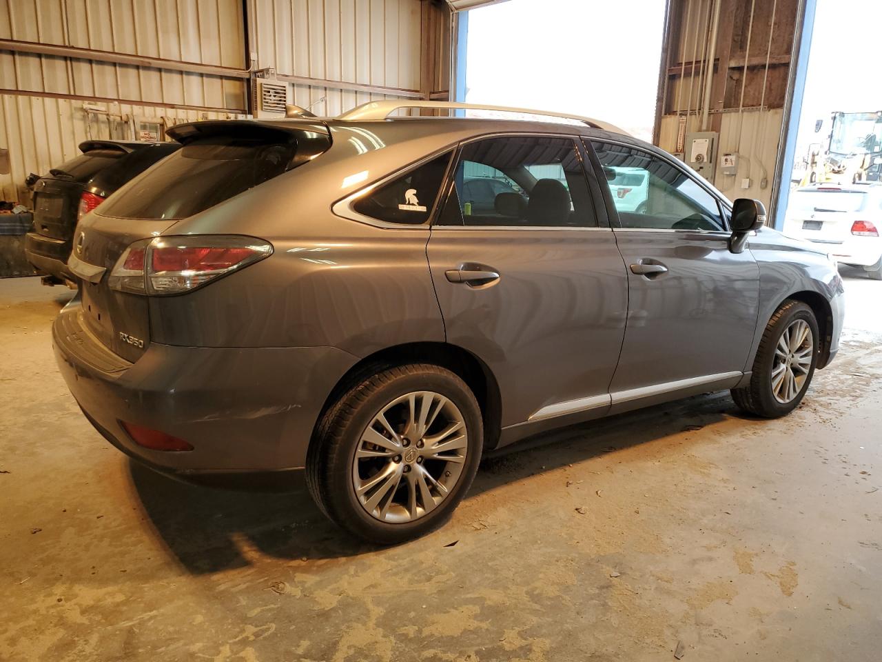 2014 Lexus RX VIN 2T2ZK1BA0EC147537 Copart auction photo, side / hail damage thumbnail 3