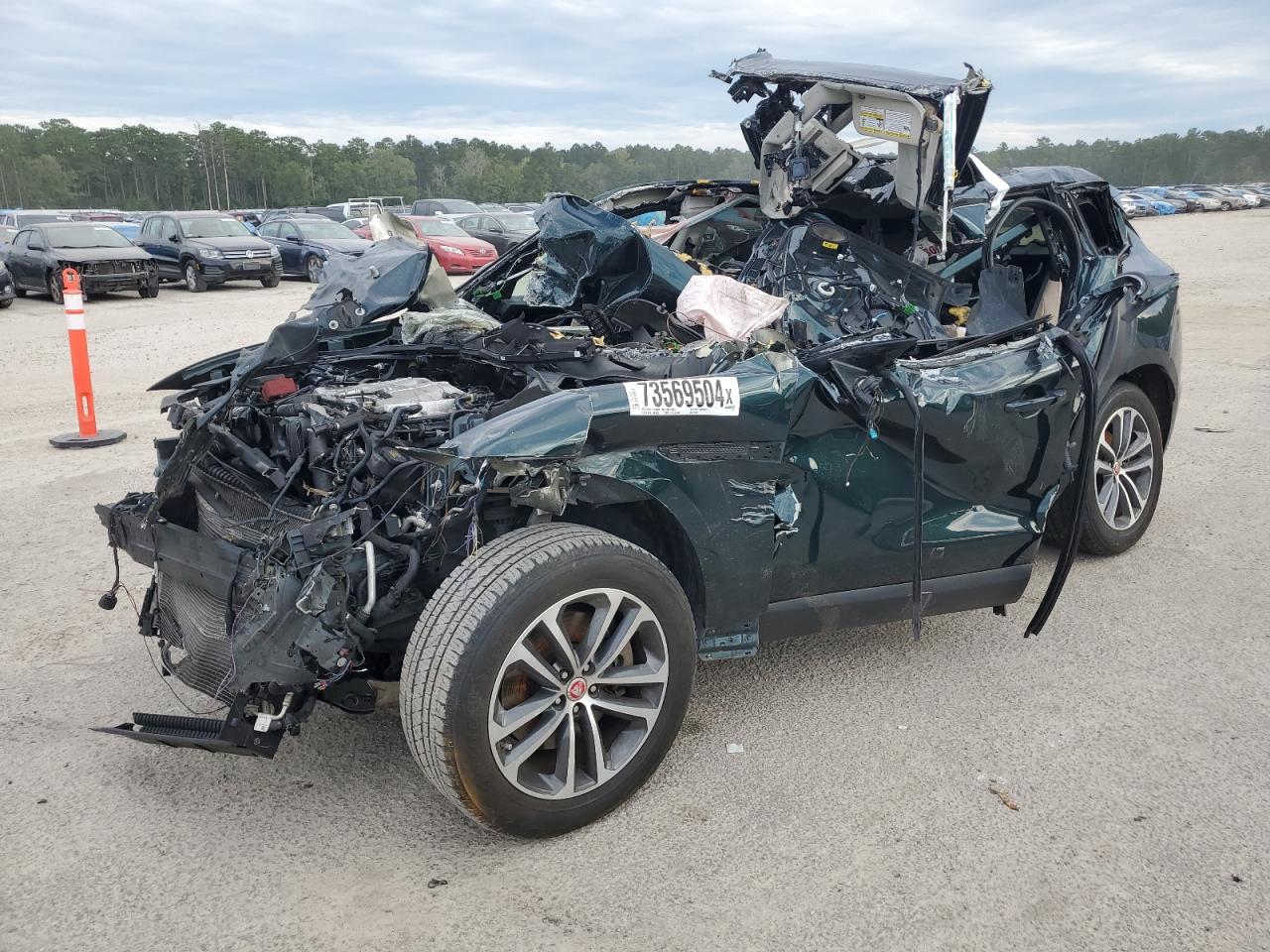 2018 Jaguar F-Pace VIN SADCJ2EV3JA261200