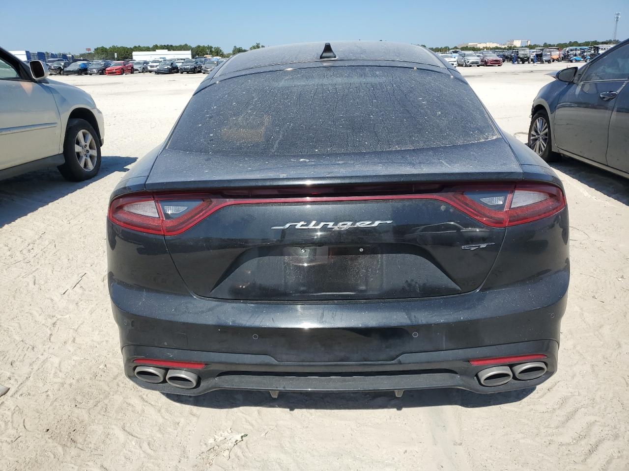 2020 KIA Stinger VIN KNAE35LC8L6072093 Copart auction photo, front end damage thumbnail 6