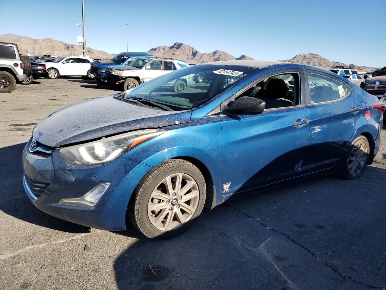 2015 Hyundai Elantra VIN KMHDH4AE2FU381441
