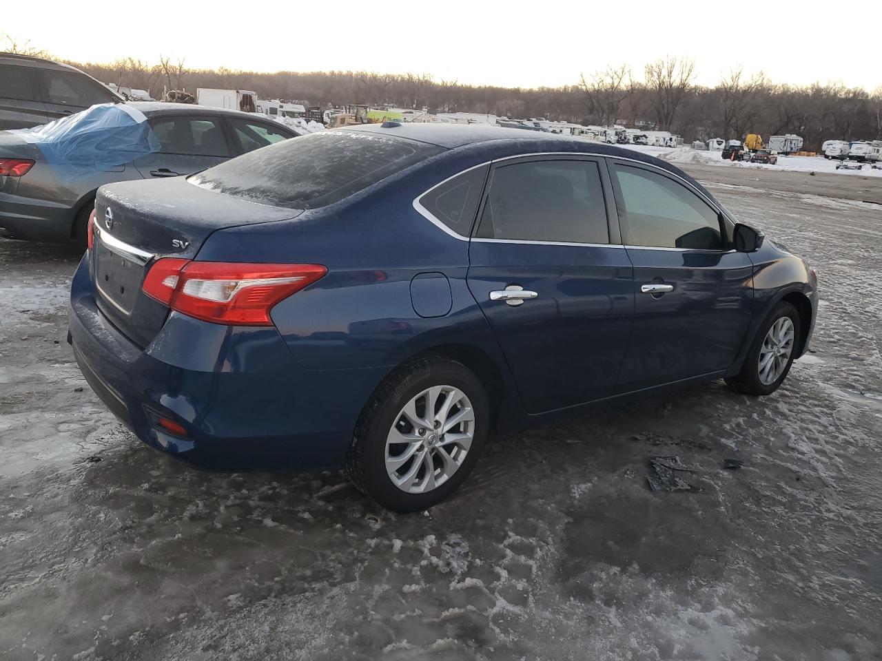 2019 Nissan Sentra VIN 3N1AB7AP5KY450516 Copart auction photo, normal wear / mechanical damage thumbnail 3