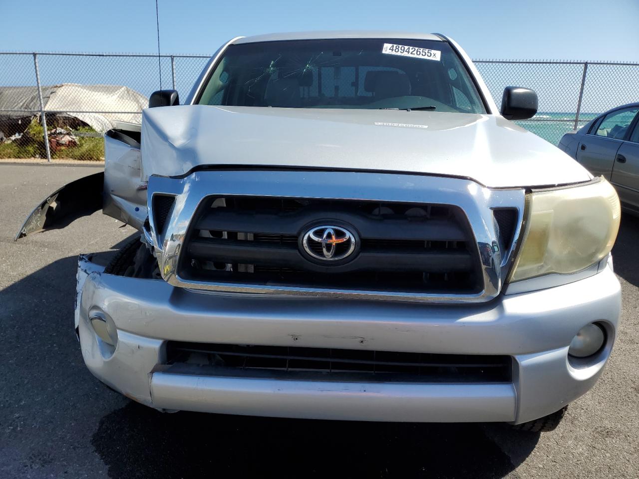 2007 Toyota Tacoma VIN 5TEJU62N77Z343077 Copart auction photo, front end damage thumbnail 5