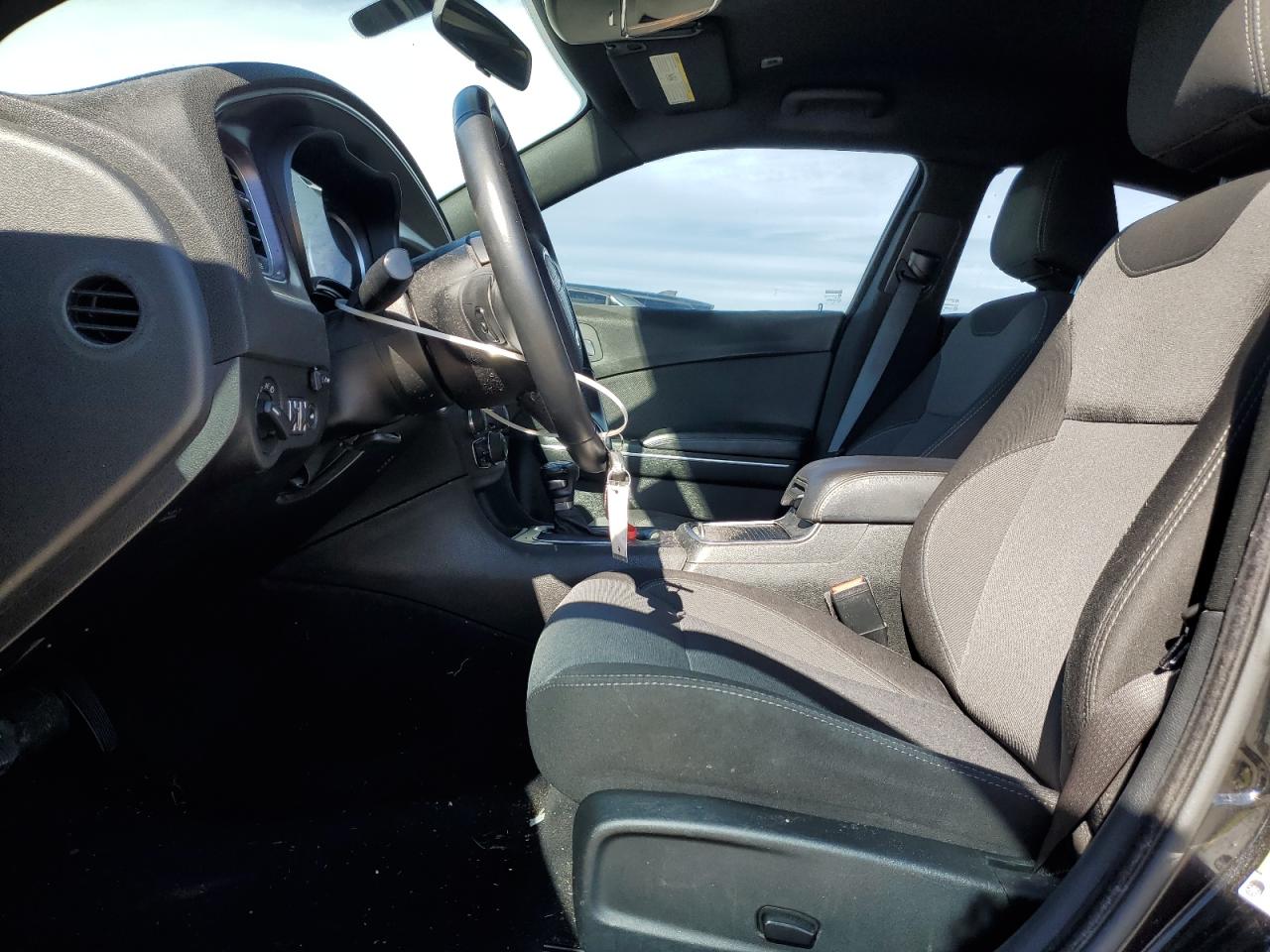 2018 Dodge Charger VIN 2C3CDXBG6JH212391 Copart auction photo, side / front end damage thumbnail 7