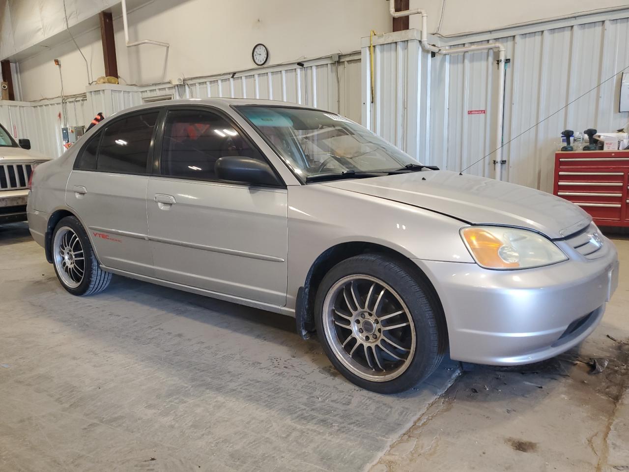 2003 Honda Civic VIN 2HGES25783H608917 Copart auction photo, rear end / front end damage thumbnail 4