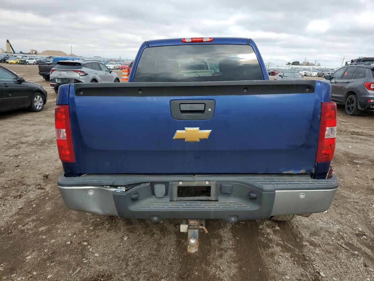 2013 Chevrolet Silverado VIN 3GCPKSE75DG241662 Copart auction photo, all over damage thumbnail 6