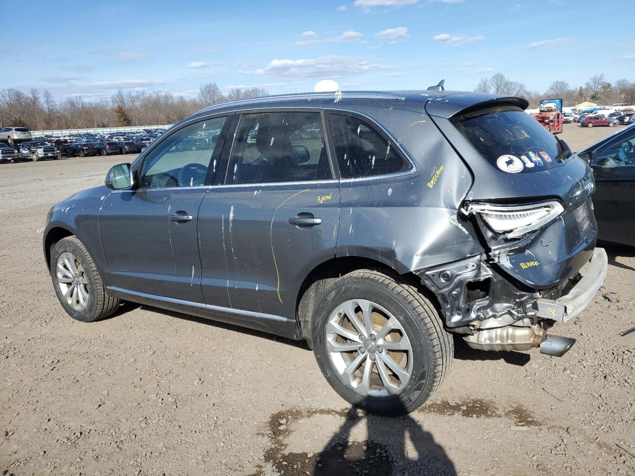 2013 Audi Q5 VIN WA1CFAFP4DA064400 Copart auction photo, rear end damage thumbnail 2
