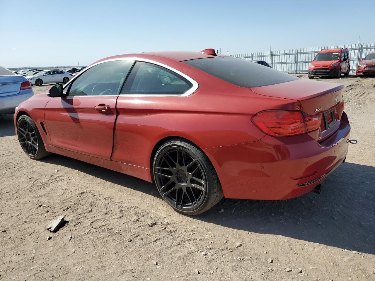 2017 BMW 4er VIN WBA4P3C33HK528763 Copart auction photo, mechanical / hail damage thumbnail 2