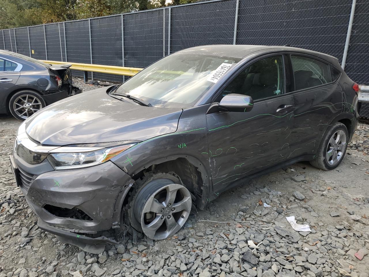 2019 Honda HR-V VIN 3CZRU6H30KG720744