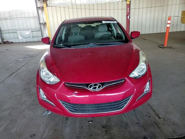 2015 Hyundai Elantra VIN KMHDH4AE5FU325638 Copart auction photo, front end / side damage thumbnail 11