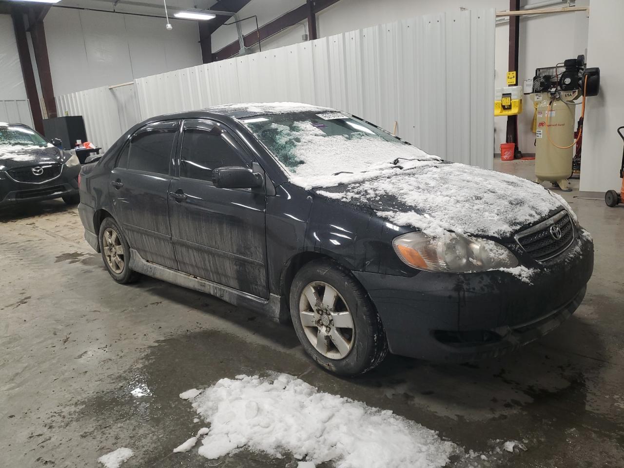 2008 Toyota Corolla VIN 2T1BR32E78C885470 Copart auction photo, side damage thumbnail 4