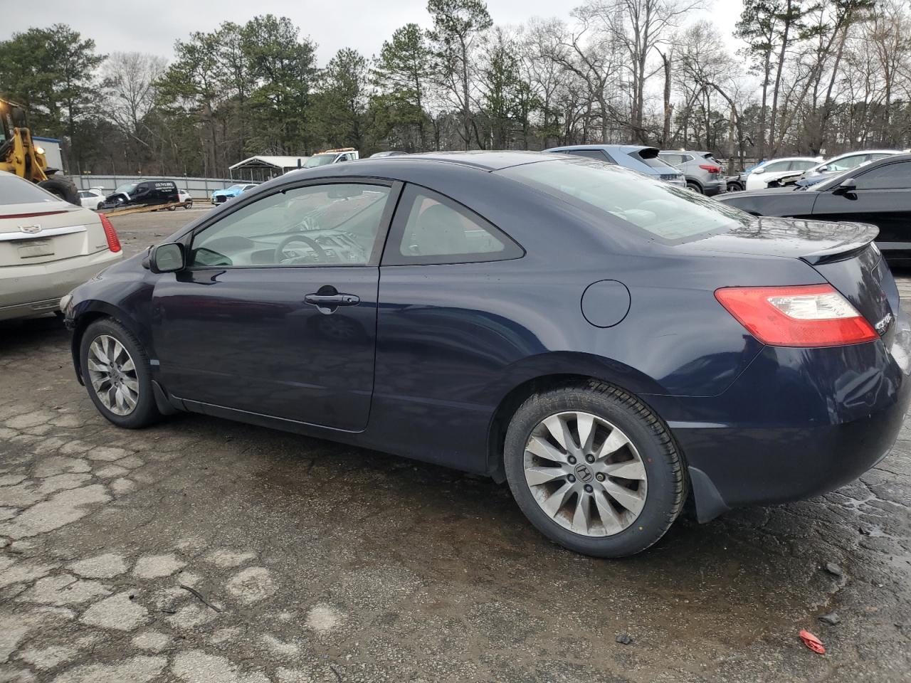 2010 Honda Civic VIN 2HGFG1B86AH502783 Copart auction photo, front end / side damage thumbnail 2