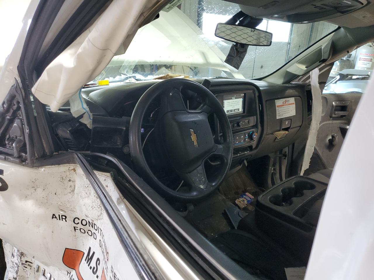 2017 Chevrolet Silverado VIN 1GCNCNEH0HZ138279 Copart auction photo, front end / side damage thumbnail 8