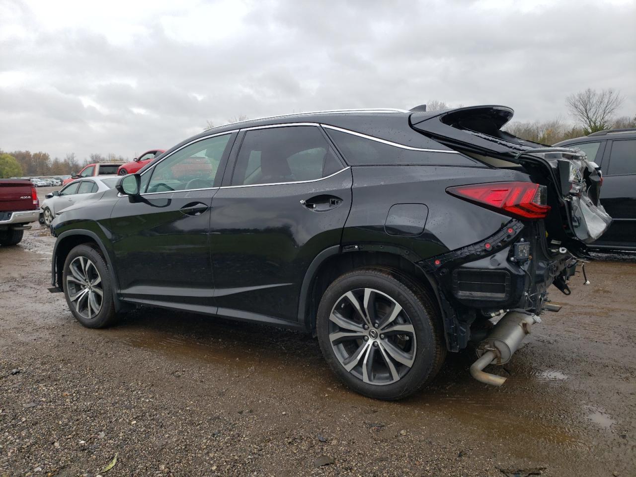 2022 Lexus RX VIN 2T2HZMDA7NC363777 Copart auction photo, rear end / front end damage thumbnail 2