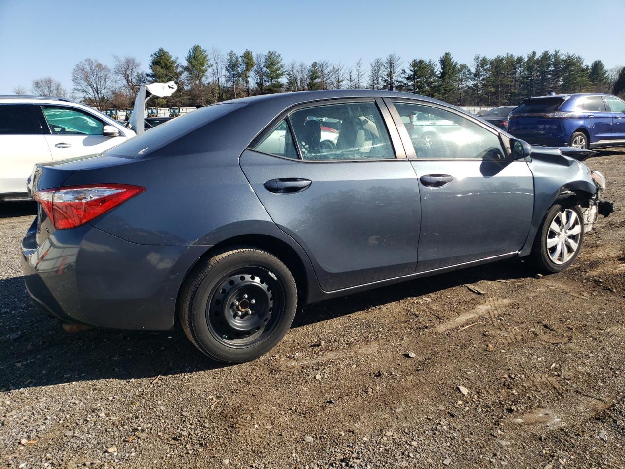 2016 Toyota Corolla VIN 2T1BURHE9GC583850 Copart auction photo, front end / rear end damage thumbnail 3
