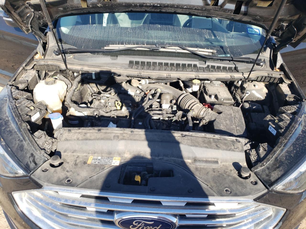 2022 Ford Edge VIN 2FMPK4K97NBA21425 Copart auction photo, rear end / side damage thumbnail 12