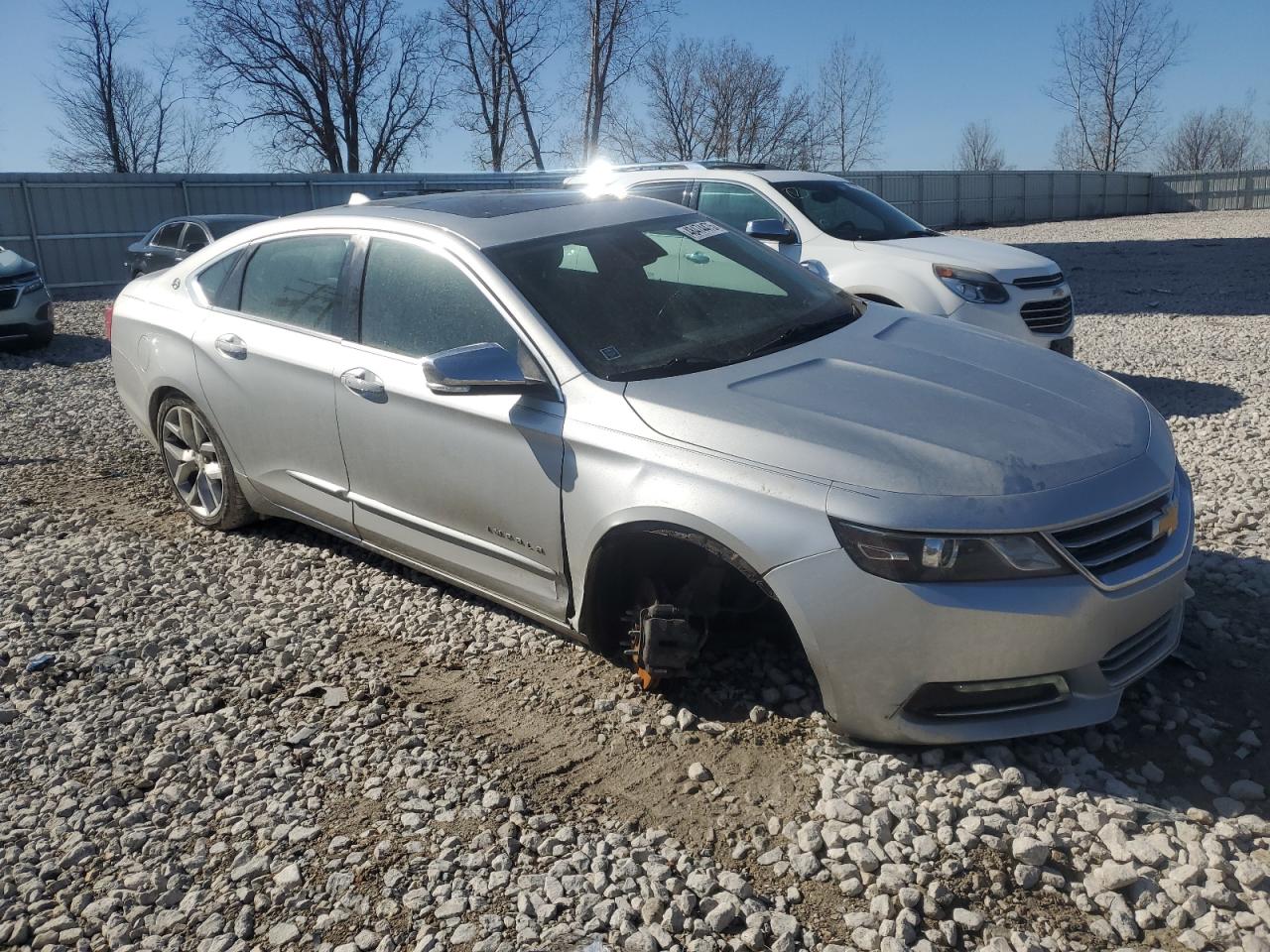 2014 Chevrolet Impala VIN 2G1155S33E9264488 Copart auction photo, front end damage thumbnail 4