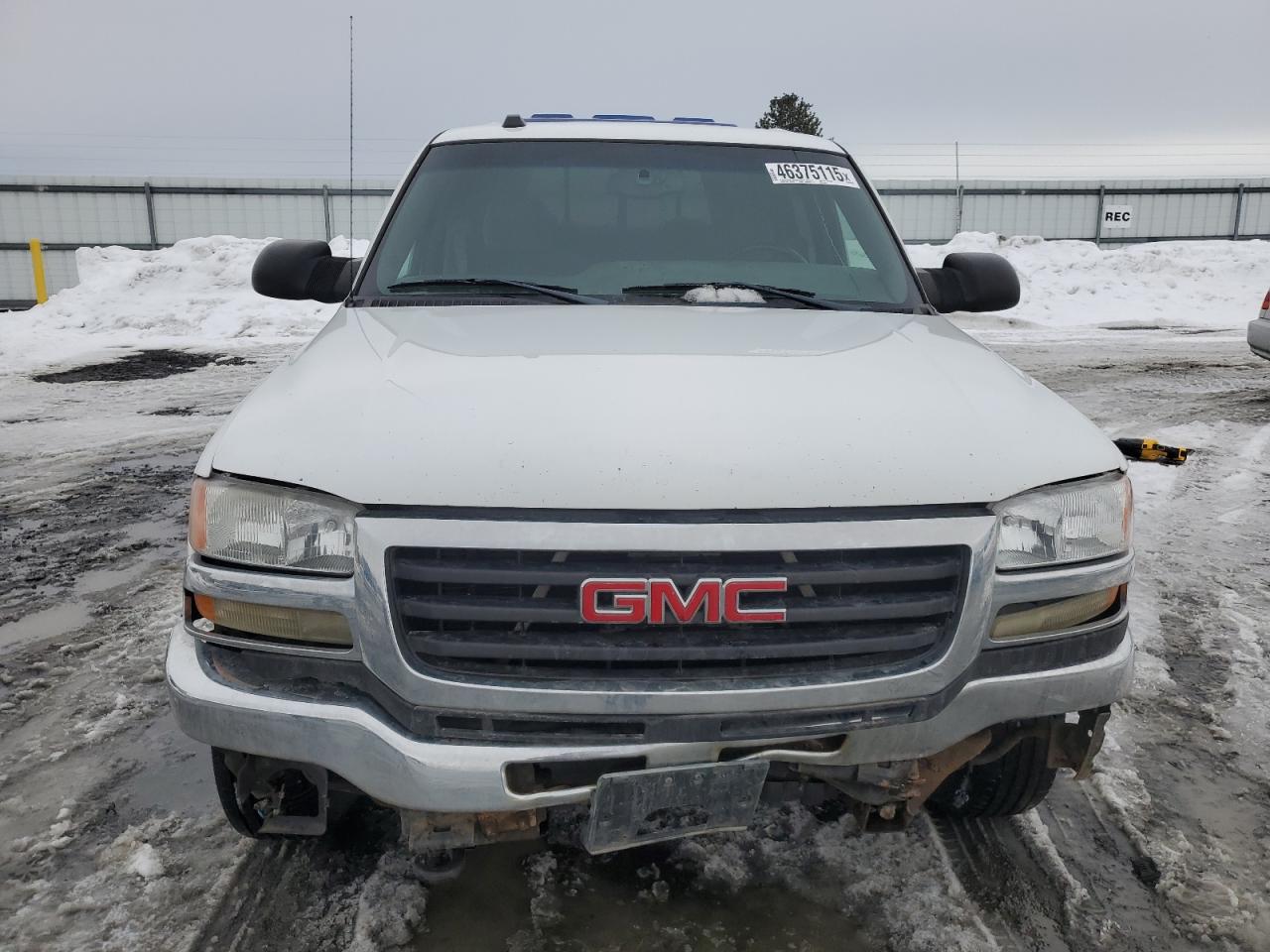 2005 GMC Sierra VIN 1GTHK23U75F894977 Copart auction photo, front end damage thumbnail 5