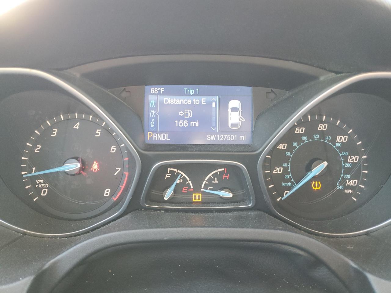 2014 Ford Focus VIN 1FADP3F29EL319349 Copart auction photo, hail damage thumbnail 9