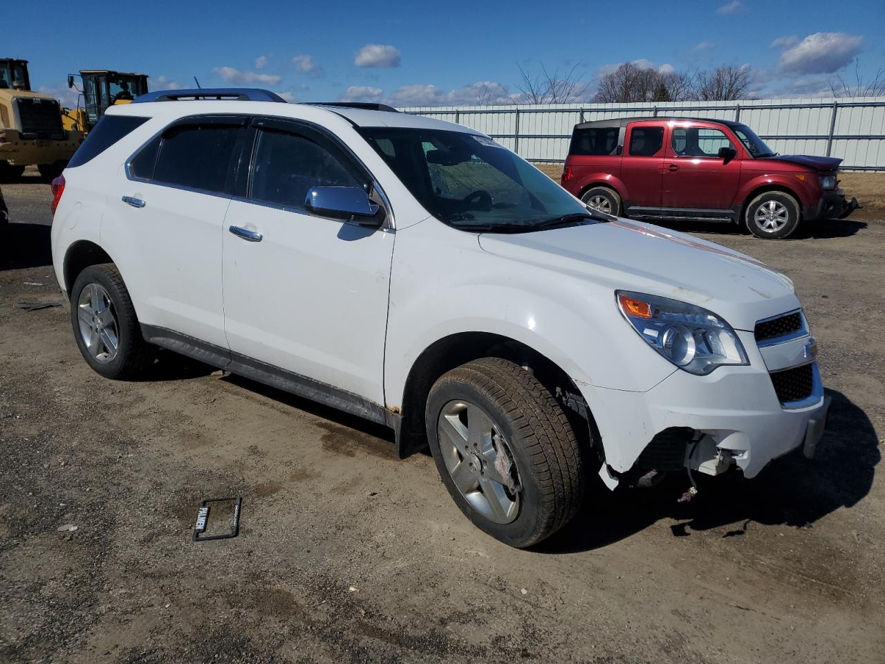 2015 Chevrolet Equinox VIN 2GNFLHE32F6399830 Copart auction photo, all over damage thumbnail 4