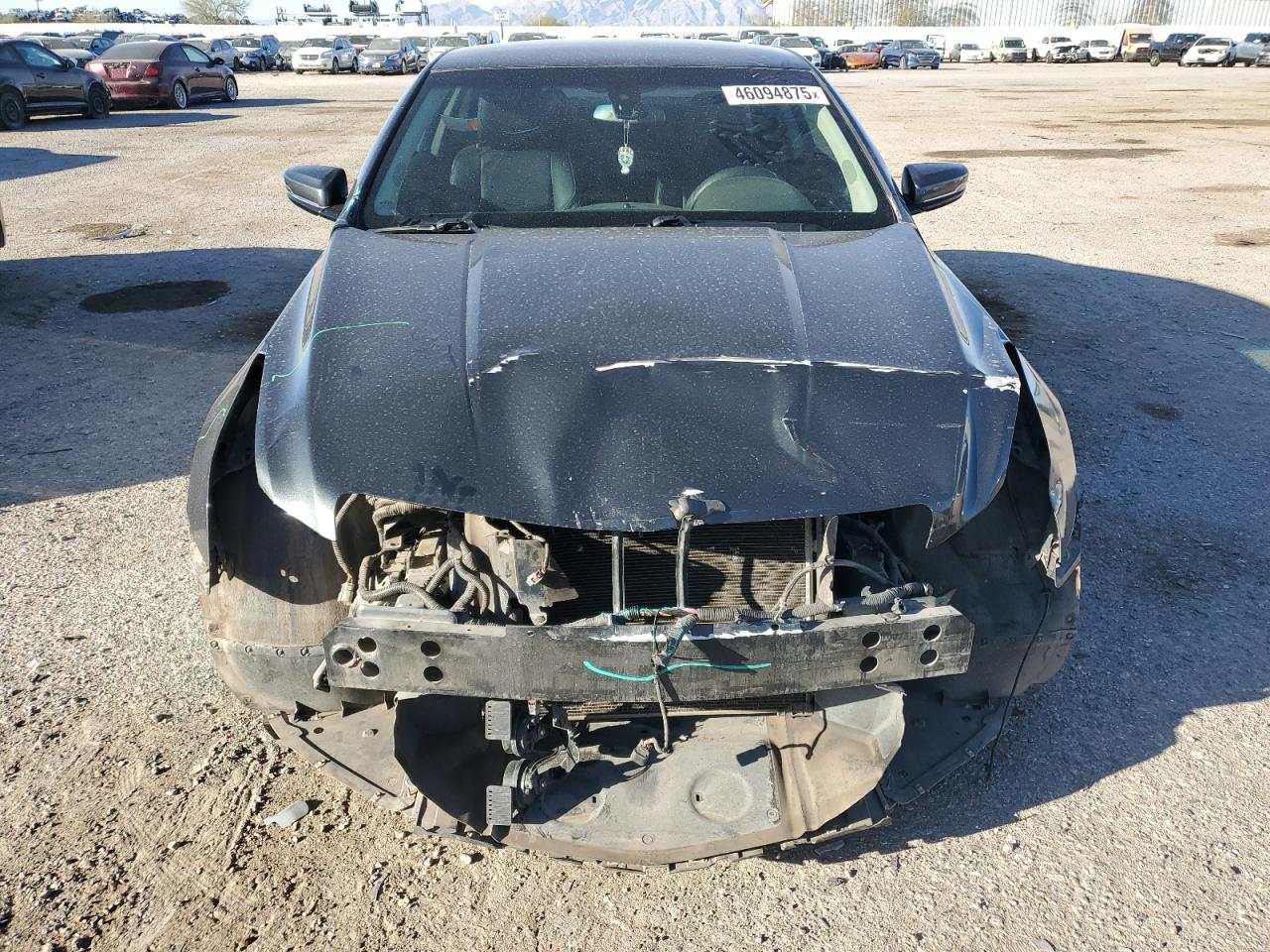 2016 Cadillac ATS VIN 1G6AA1RX6G0104755 Copart auction photo, front end damage thumbnail 5