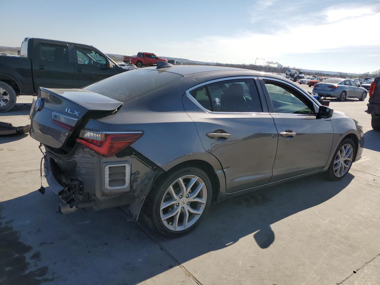 2020 Acura ILX VIN 19UDE2F33LA008951 Copart auction photo, rear end damage thumbnail 3