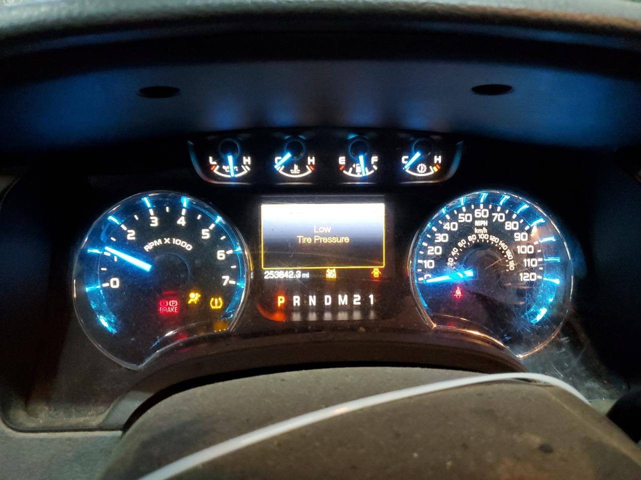 2013 Ford F-150 VIN 1FTFX1EF1DFB89138 Copart auction photo, front end / undercarriage damage thumbnail 9