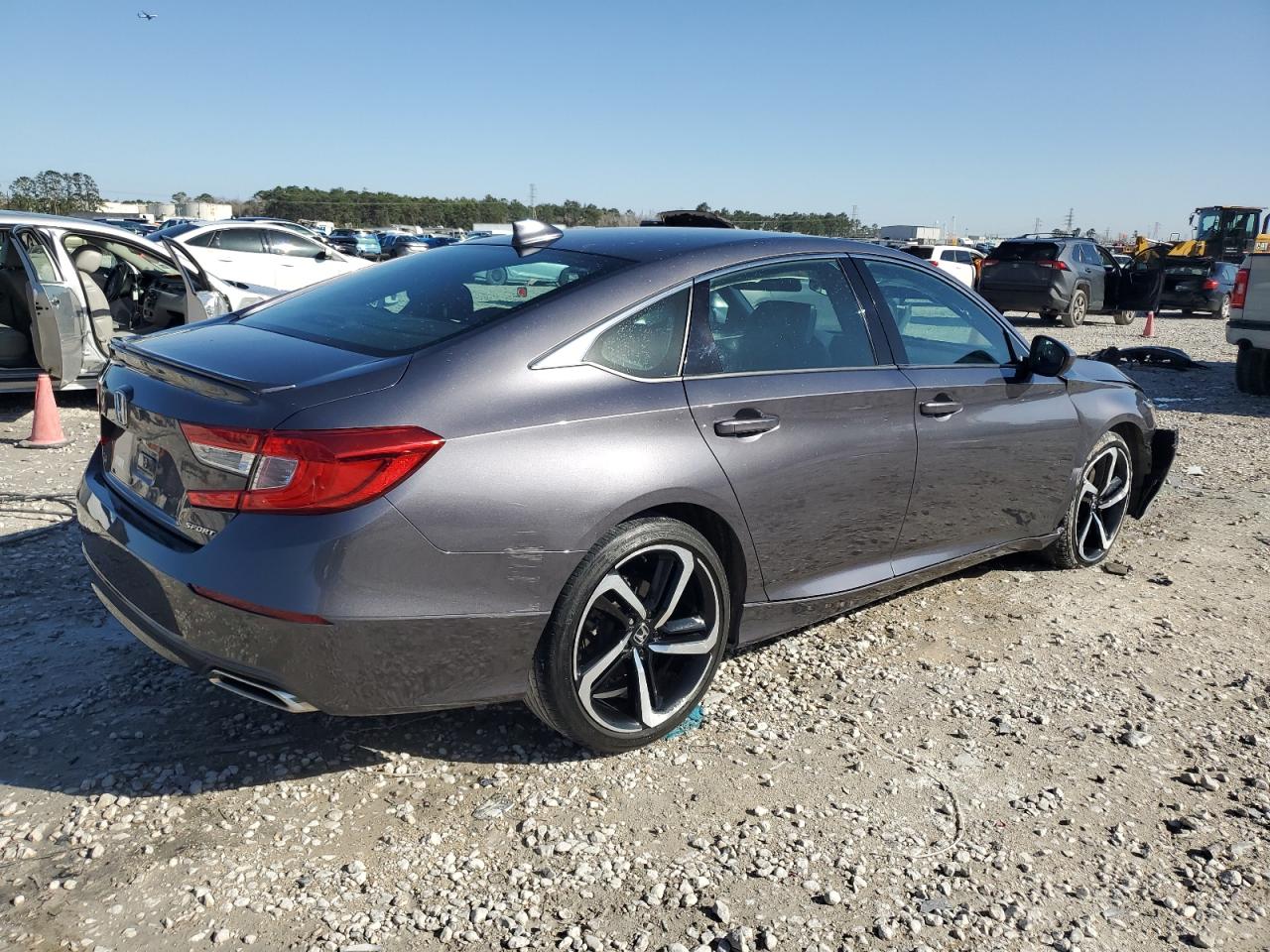 2019 Honda Accord VIN 1HGCV1F34KA008042 Copart auction photo, front end damage thumbnail 3